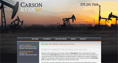 Desktop Screenshot of carsonryan.com